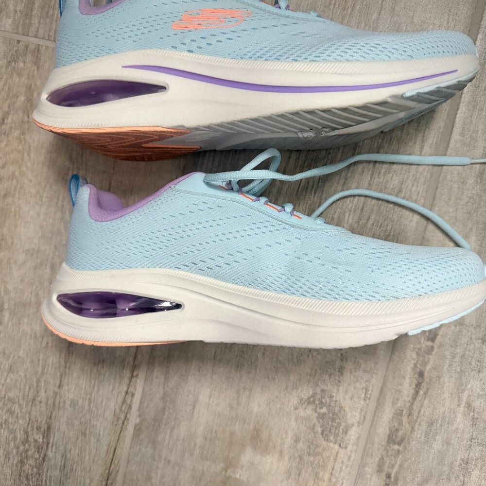 SKETCHERS AIR COOLED MEMORY FOAM- BLUE 10 - Picture 5 of 7